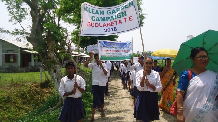 Clean Garden Campaign at Budlabeta